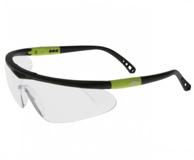 Picture of VisionSafe -390BKSD - Smoke Hard Coat Safety Glasses